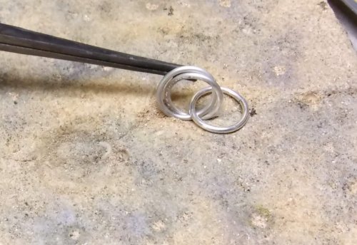 Judy Larson's Wire Links 4, 5, 6 - , Findings & Components, Toggles & Clasps, Earwire & Headpin, Butane Torch, Soldering, Solder, wire links